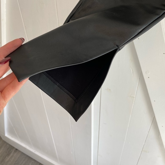 Dynamite High Waisted Faux Leather Pants - Picture 3 of 10